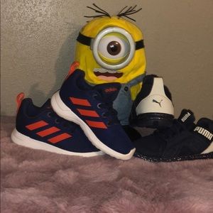 2 pairs of almost new baby shoes.